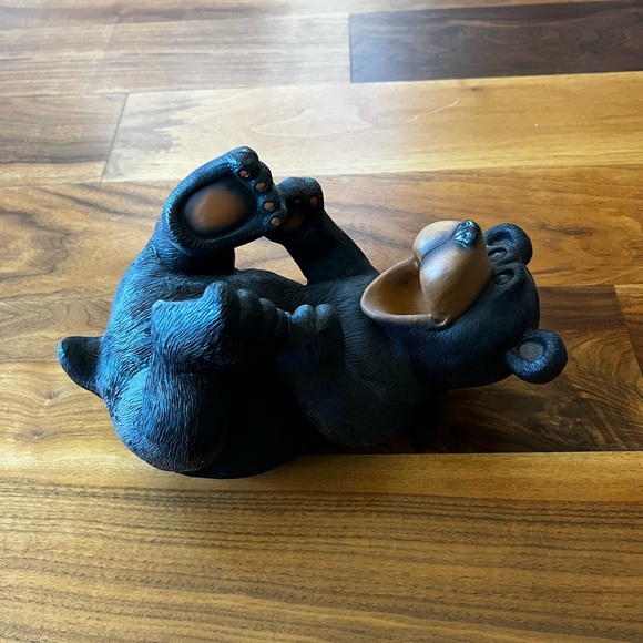 EUC Rivers Edge Products Whimsical Bear Wine Bottle Holder! - Picture 2 of 8